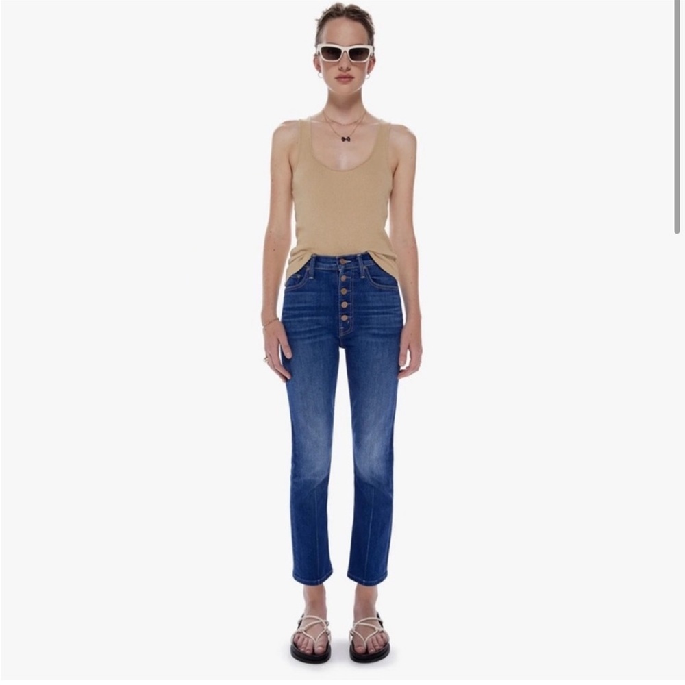 MOTHER DENIM-The Pixie Rider Ankle